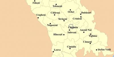 지도의 카훌 몰도바
